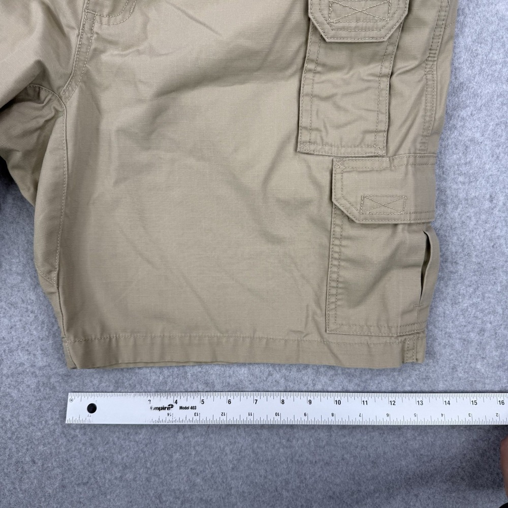 5.11 Tactical Shorts‎ Mens 36 Beige Taclite Cargo Utility Ripstop Pockets Work - Picture 12 of 13